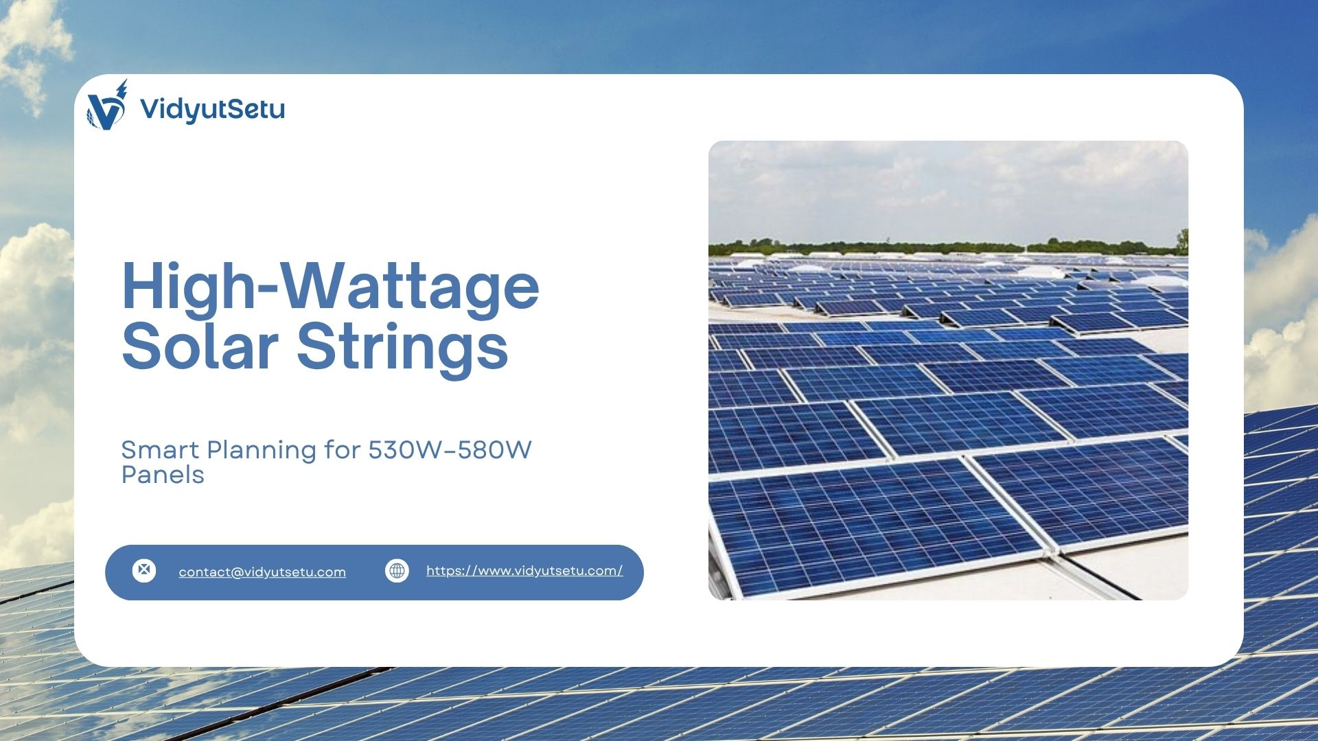 String Sizing for High-Wattage Modules in Small Kits (530–580W)